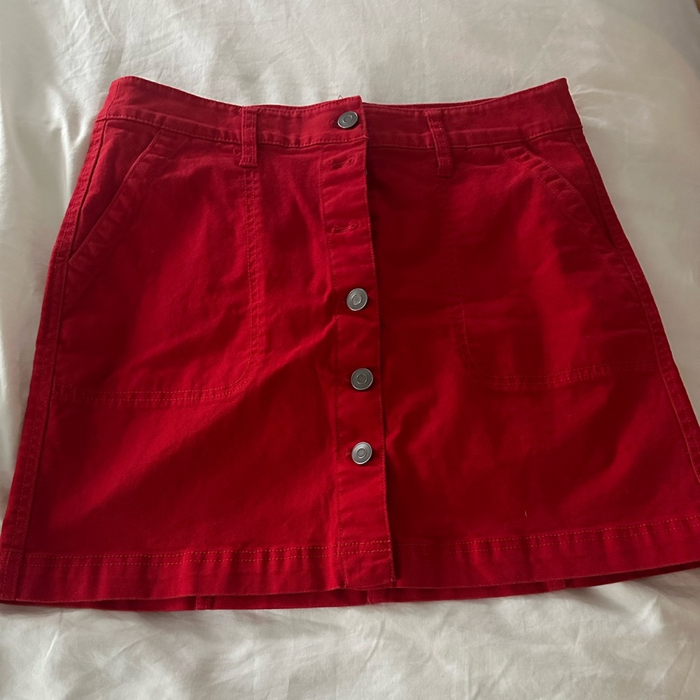 J Crew Button Front Mini
